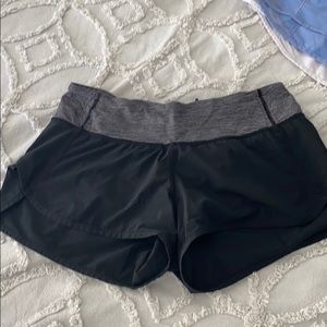 Lululemon shorts size 4 black